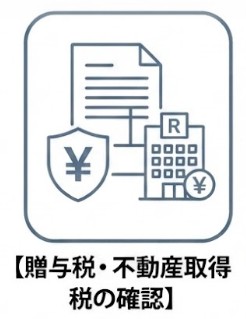 贈与税と不動産取得税