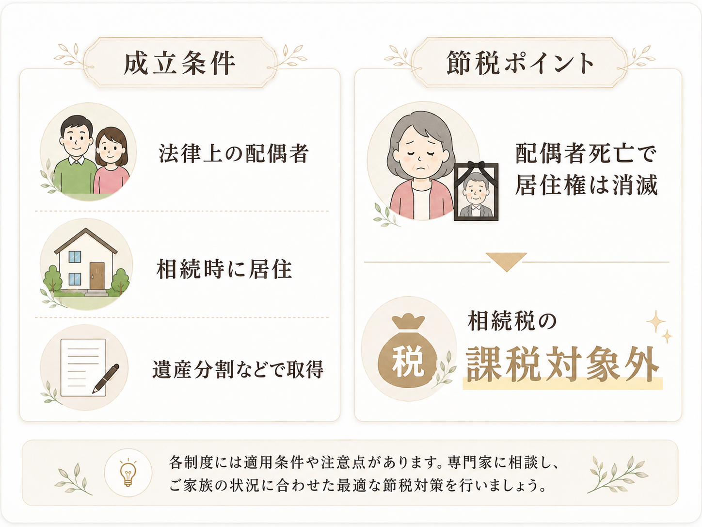 配偶者居住権を利用